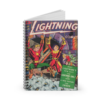 Lightning Comics June Spiral Notebook