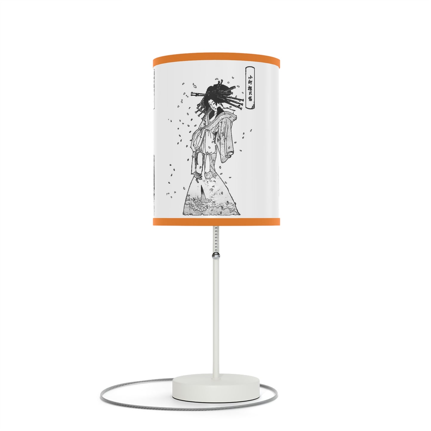 Japanese Woodcut Lamp