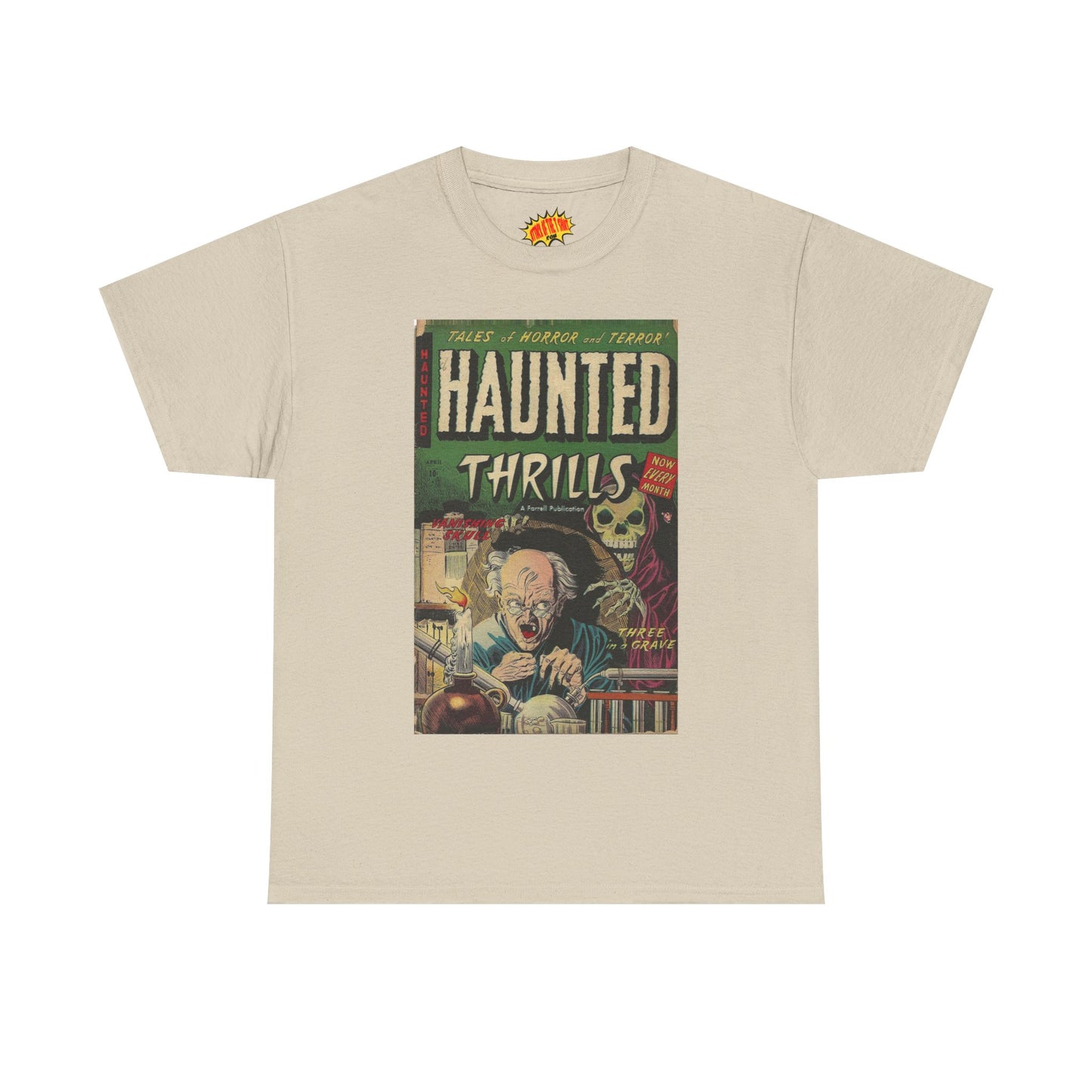 Haunted Thrills April Comic Tee Shirt *Multiple Colors*
