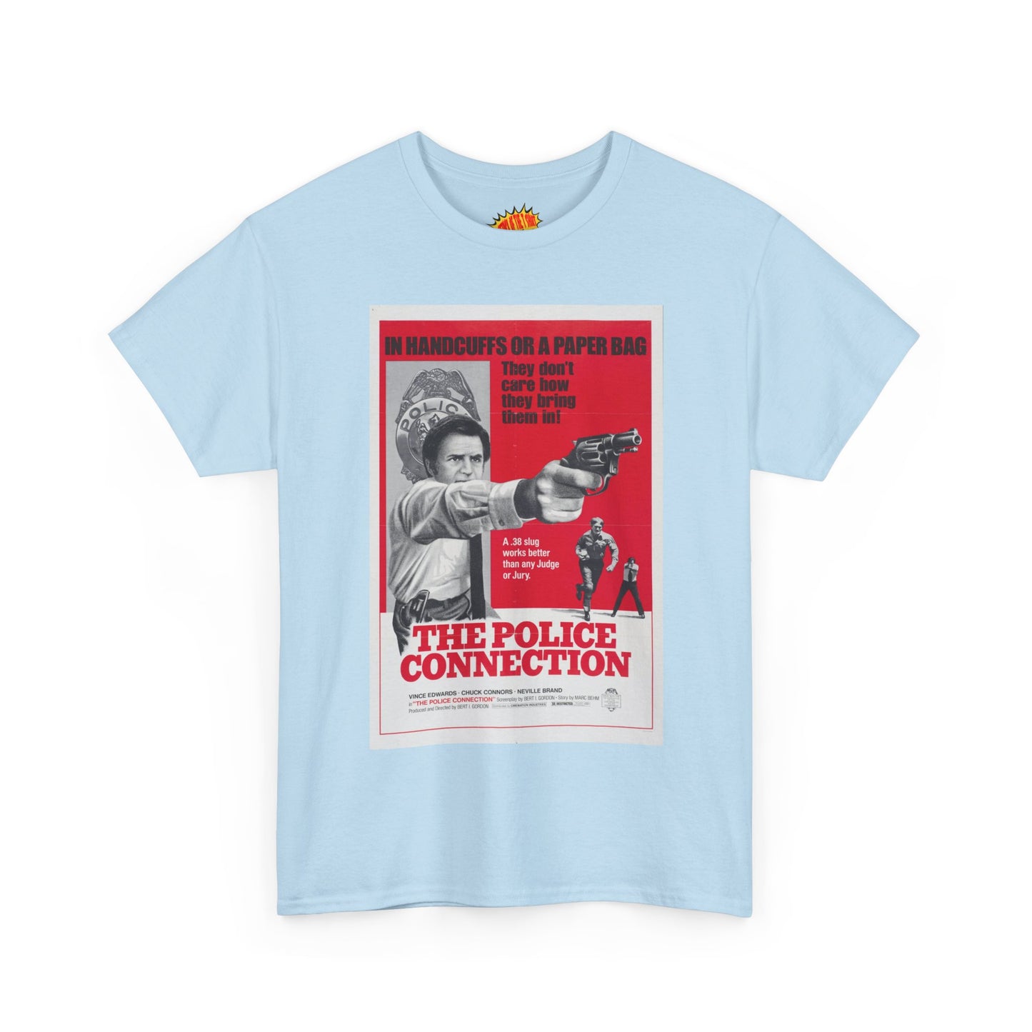 The Police Connection Movie Poster T-Shirt *Multiple Colors*