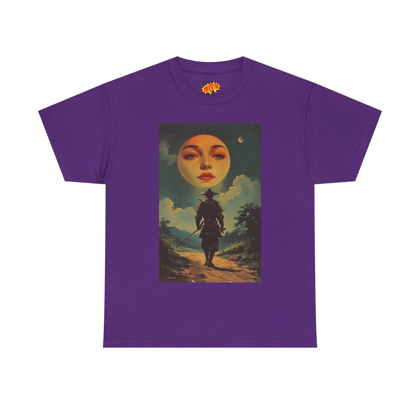 Walking Samurai w/Blood Moon Face T-Shirt *Multiple Colors*