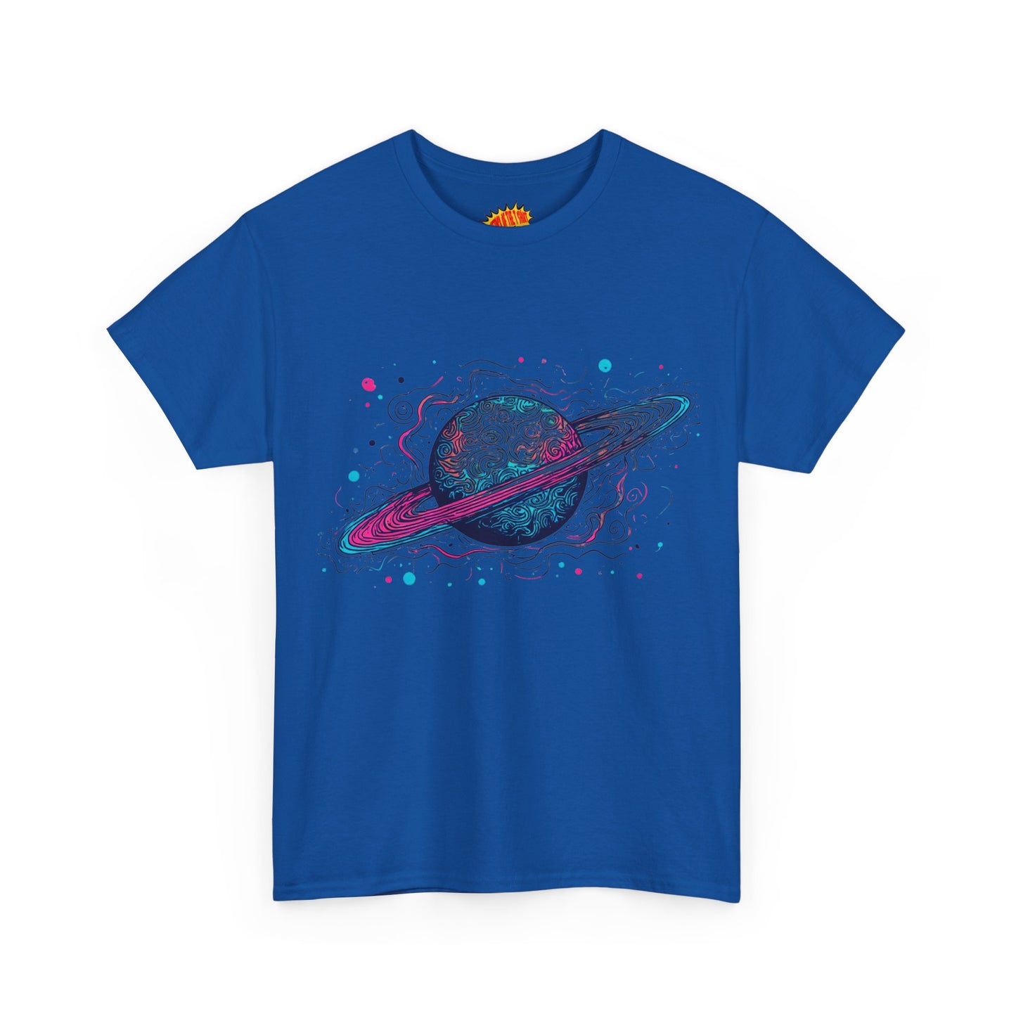 Ringed Planet Space Art Graphic Tee Shirt *Multiple Colors*