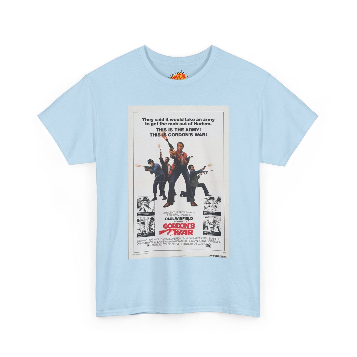 Gordon's War Movie Poster T-Shirt *Multiple Colors*