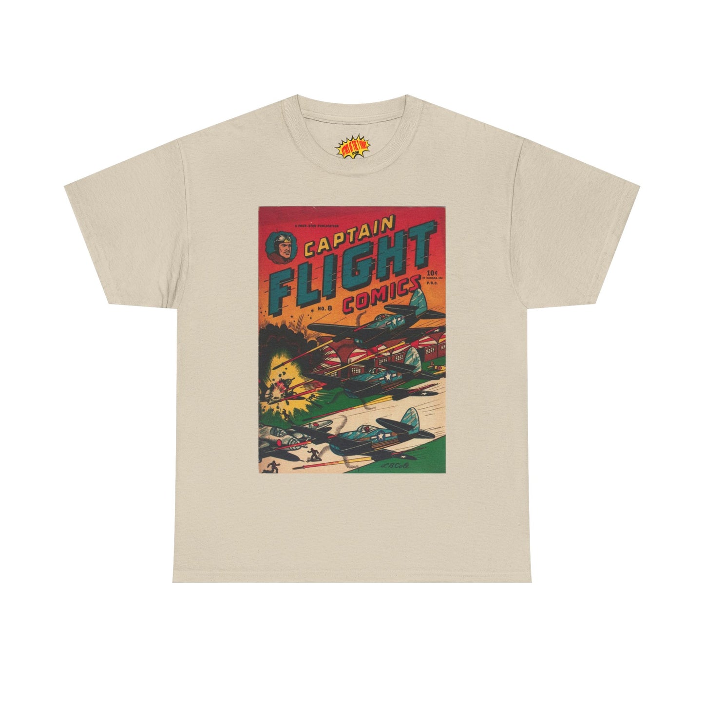 Captain Flight No. 8 Comic Tee Shirt *Multiple Colors*