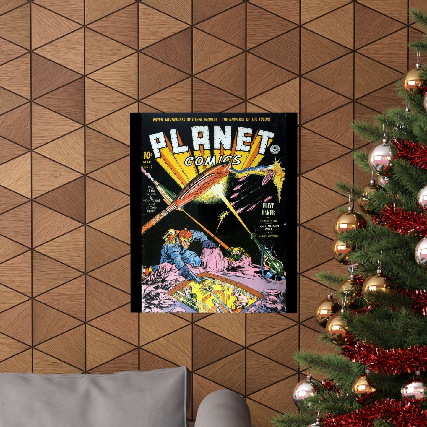 Planet Comics #3 Matte Vertical Posters