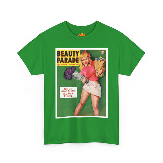 Beauty Parade Pin-Up - Heavy Cotton Tee *Many Sizes and Colors Available*