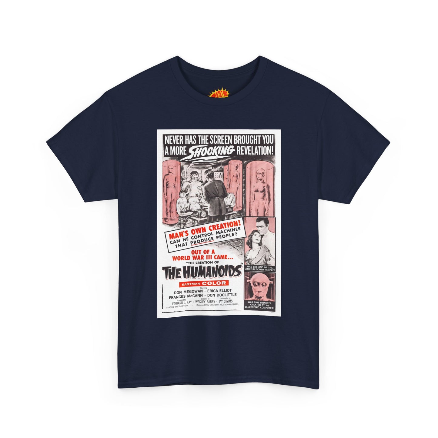The Creation of the Humanoids Movie Poster T-Shirt *Multiple Colors*