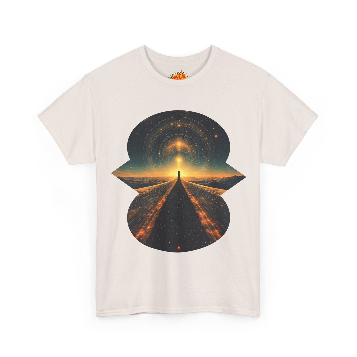 Cosmic Path Space Graphic Art Tee Shirt *Multiple Colors*