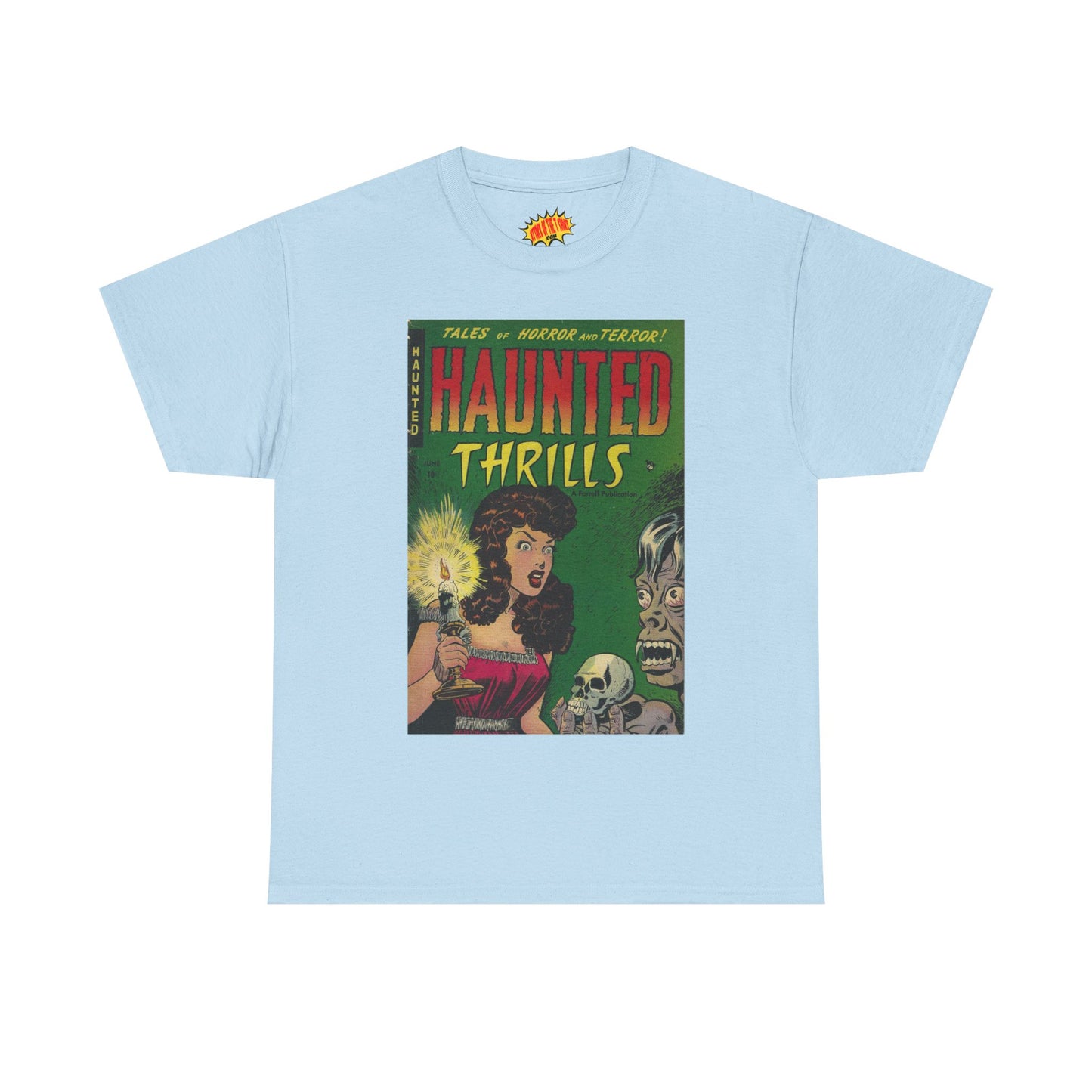 Haunted Thrills June Comic Tee Shirt *Multiple Colors*
