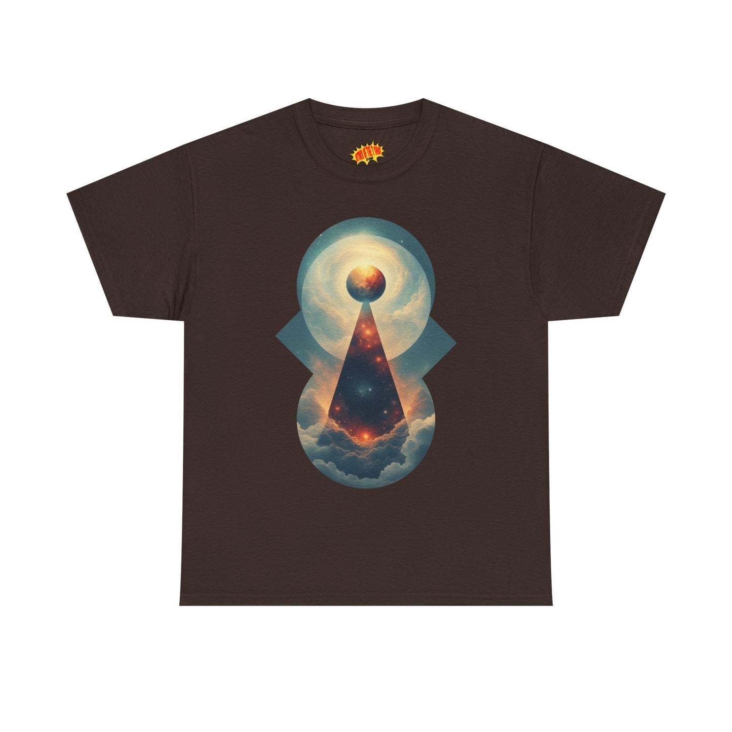 Geometric Galaxy Graphic Space Art Tee Shirt *Multiple Colors*