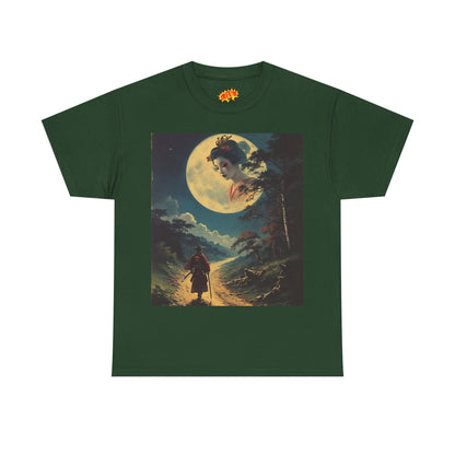 Travelling Samurai w/Full Moon Geisha T-Shirt