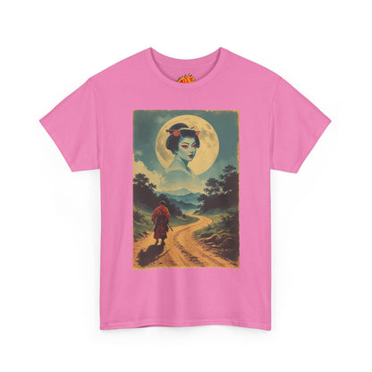 Walking Samurai w/Cloud Moon Woman T-Shirt