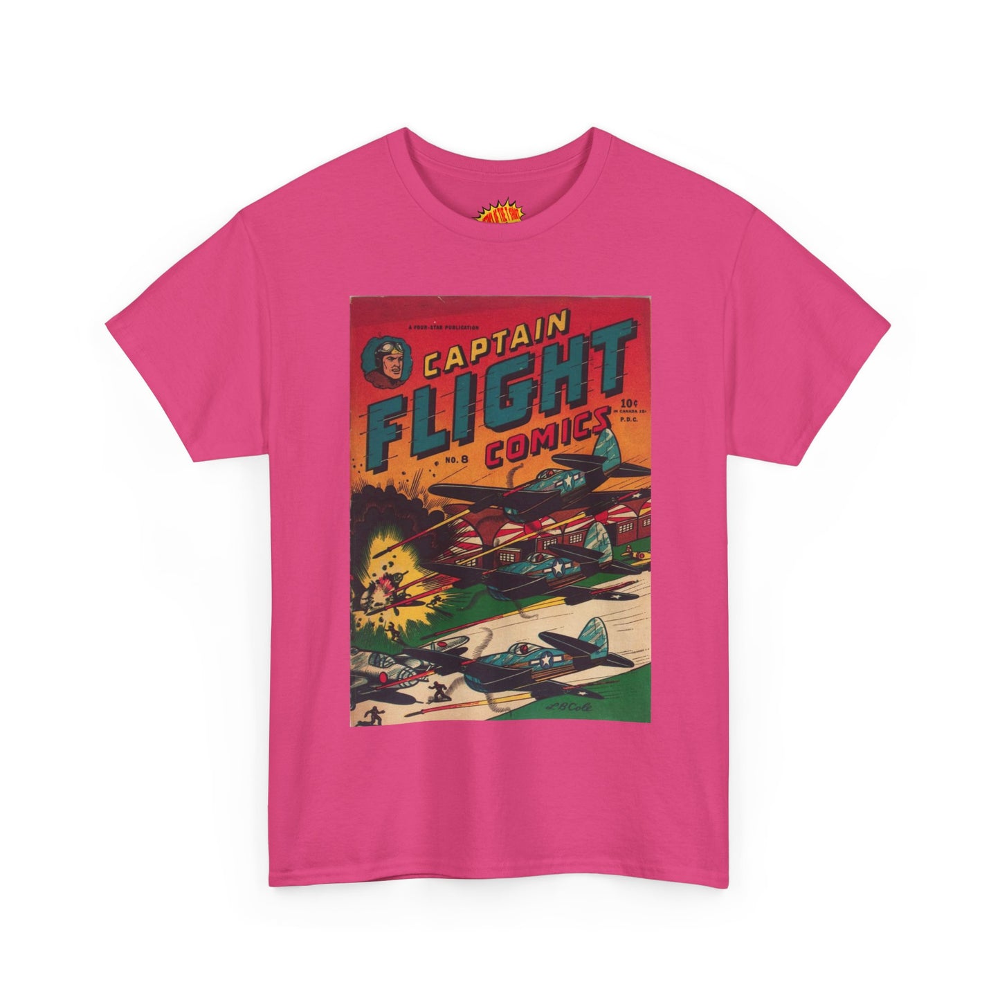 Captain Flight No. 8 Comic Tee Shirt *Multiple Colors*