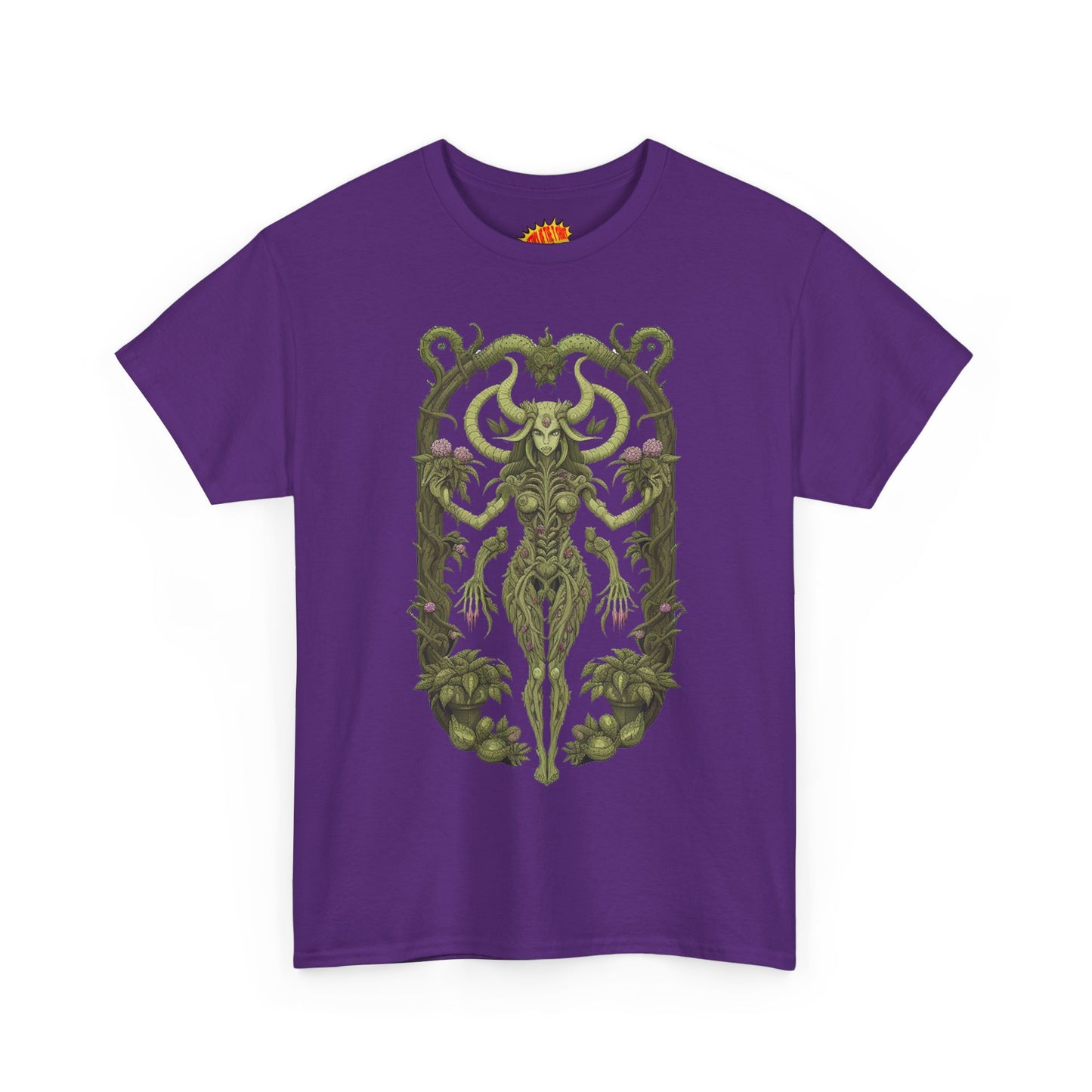 Dryad Flower Succubus Heavy Cotton Forest Dweller Tee Shirt *Multiple Colors*
