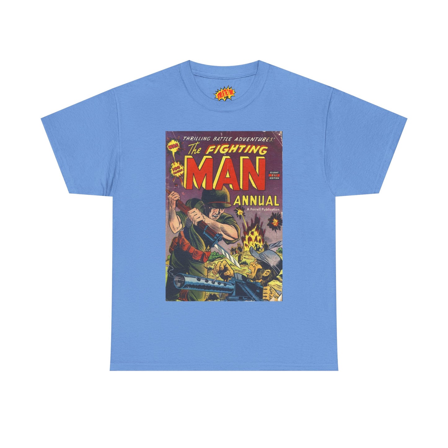 The Fighting Man Annual Comic Tee Shirt *Multiple Colors*