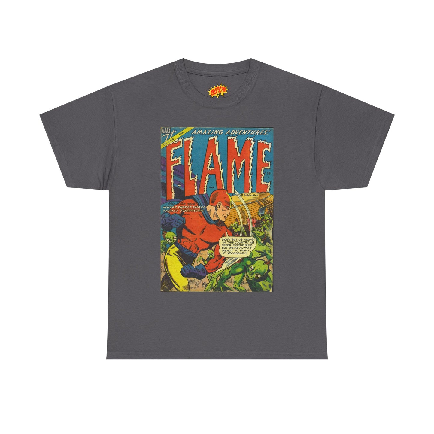 The Flame March Comic Tee Shirt *Multiple Colors*