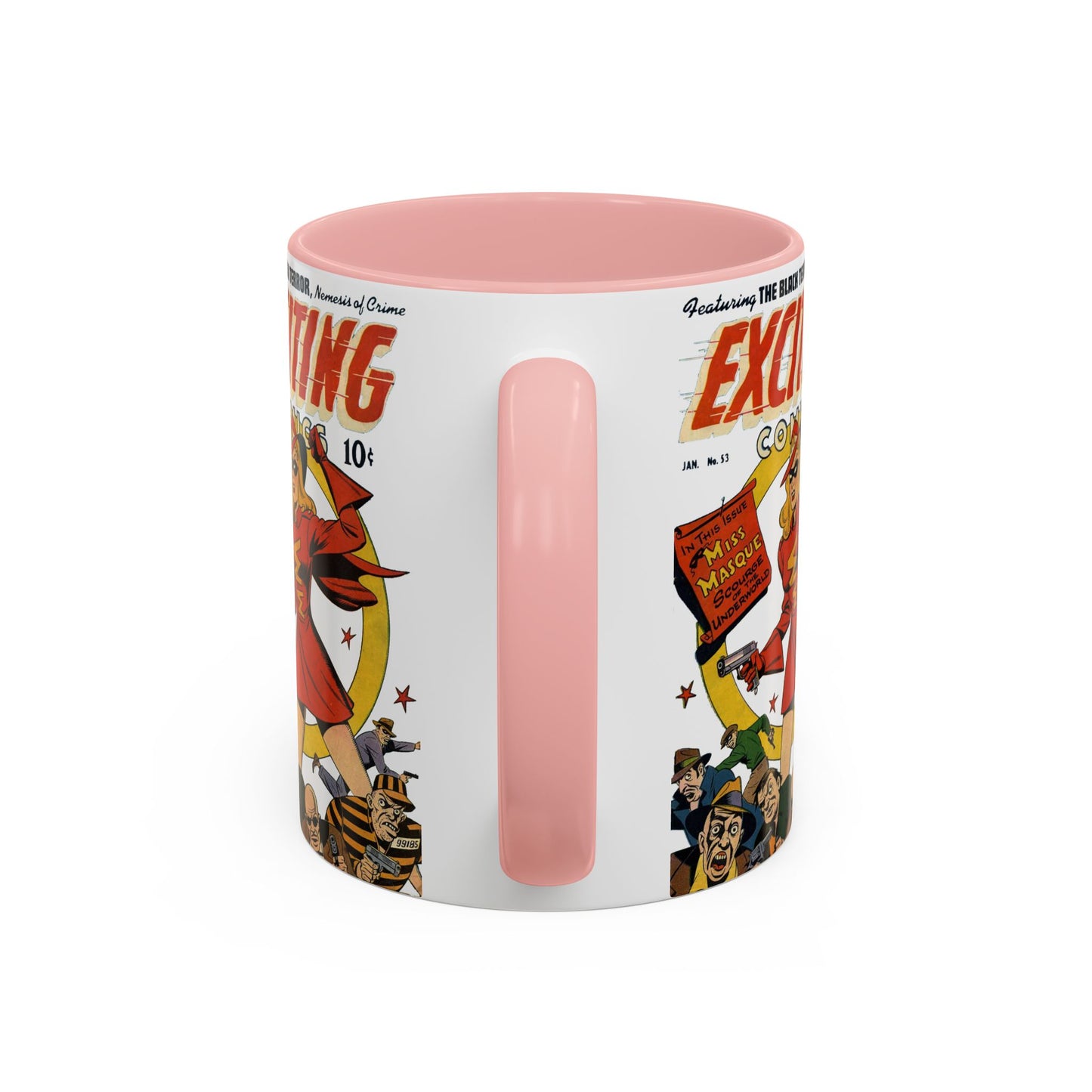 Exciting Comics #53 feat. Miss Masque Coffee Mug, - 11oz