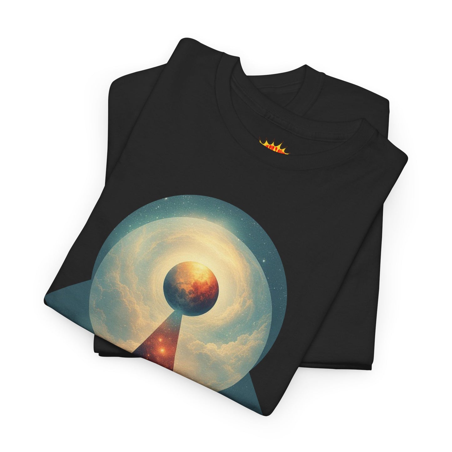 Geometric Galaxy Graphic Space Art Tee Shirt *Multiple Colors*