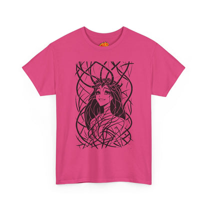 Thorny Vine Dryad Woman Fantasy Nature T-Shirt