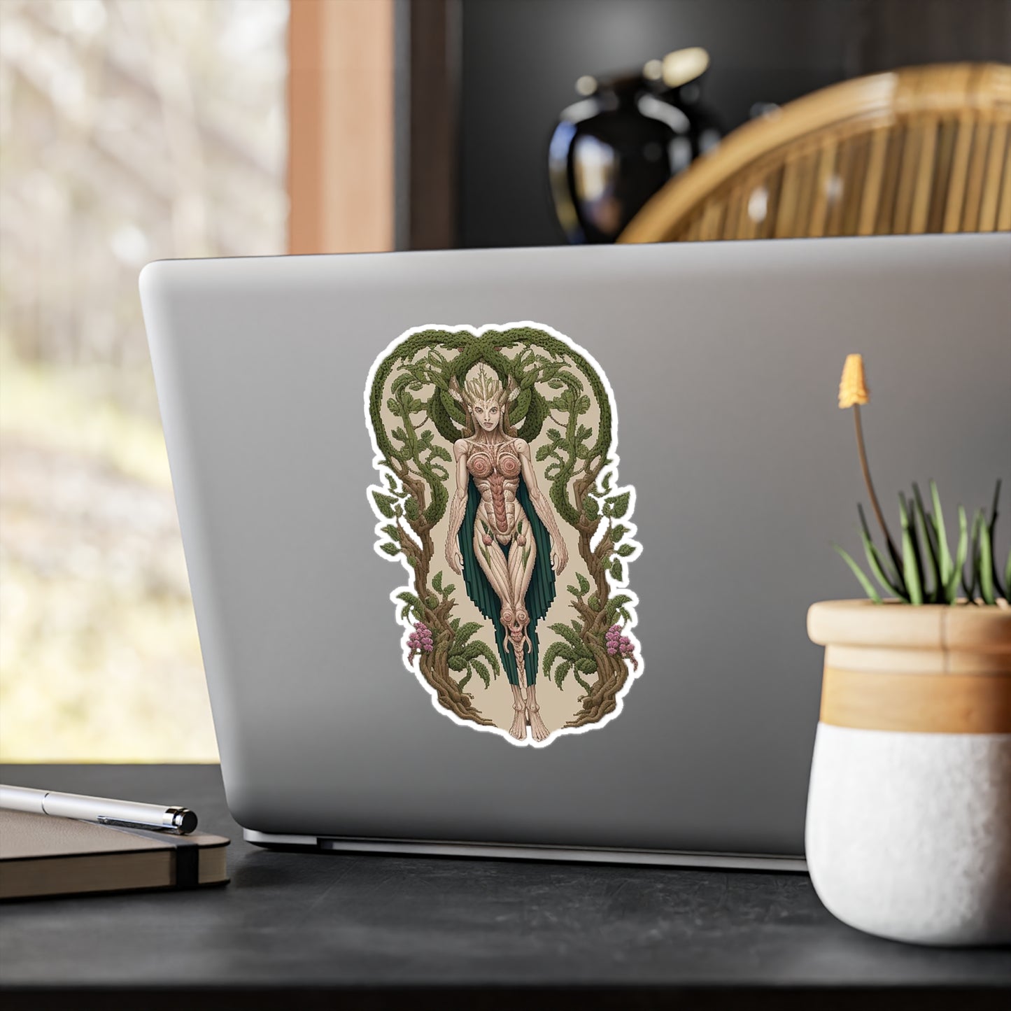 Dryad Forest Dweller Durable Vinyl Decal Sticker