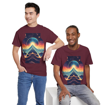Cosmic Stairway Galaxy Graphic Art Tee Shirt