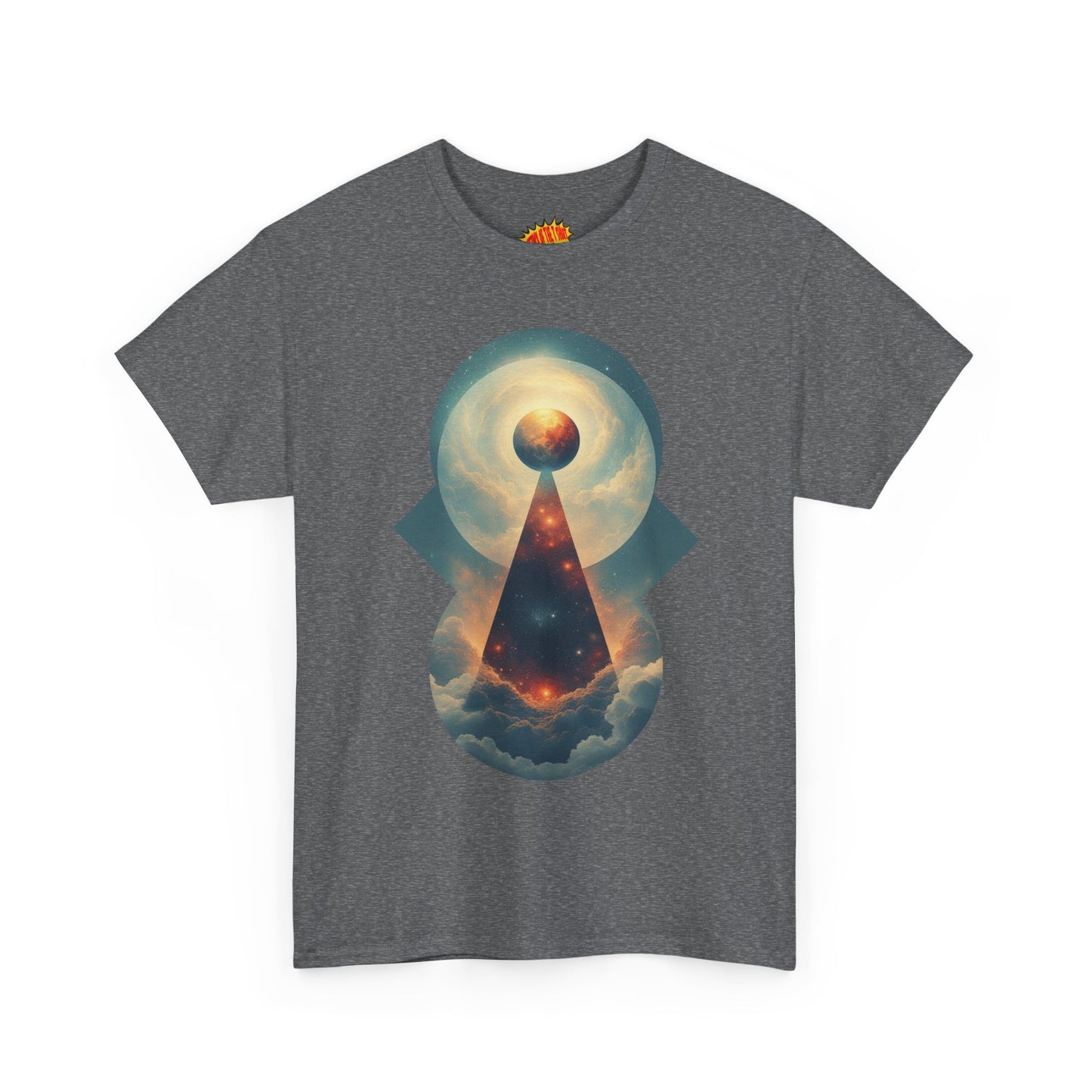 Geometric Galaxy Graphic Space Art Tee Shirt *Multiple Colors*