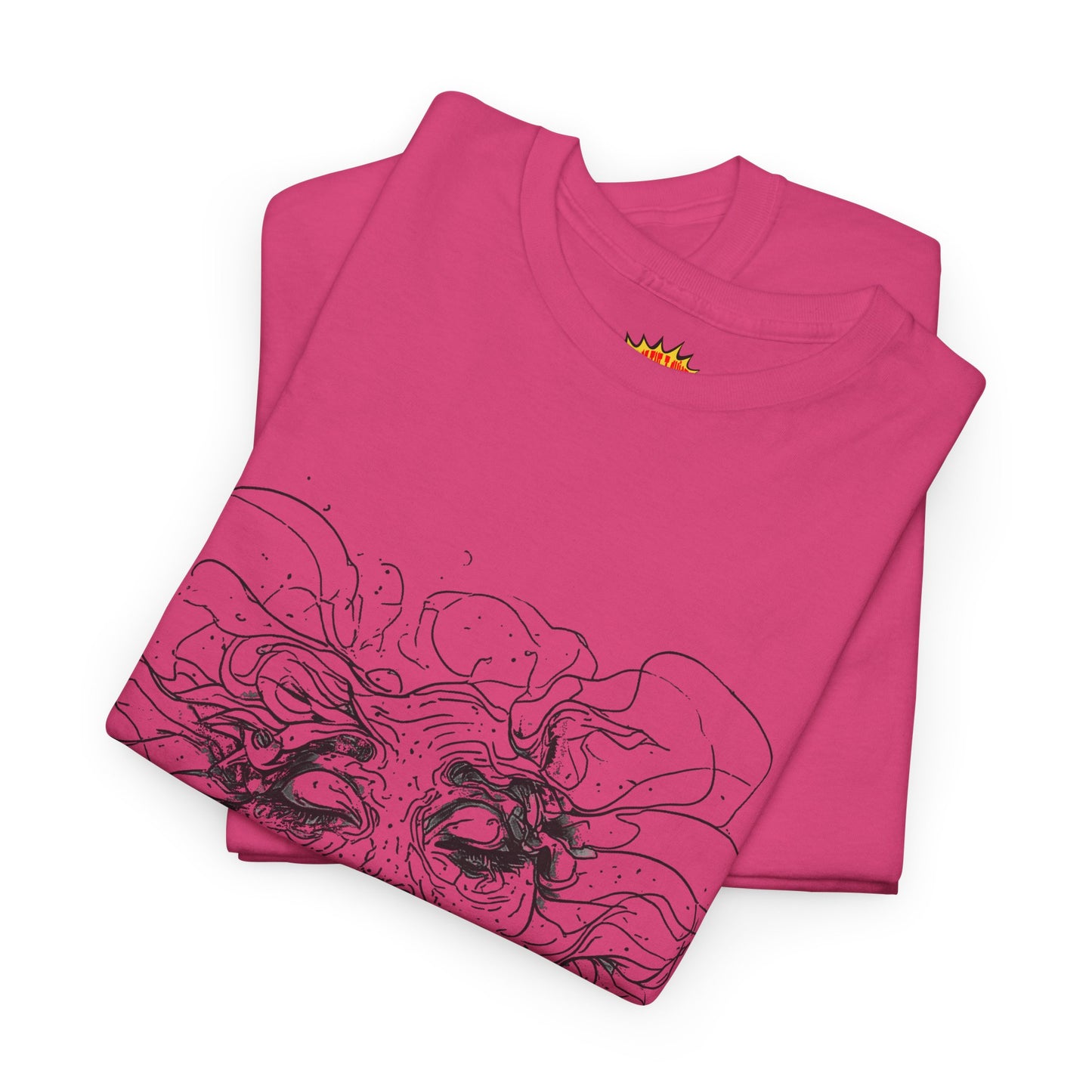 Abstract Face Line Drawing Graphic Art Tee Shirt *Multiple Colors*