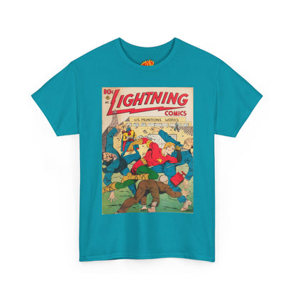 Lightning Comics Dec. Comic Tee Shirt