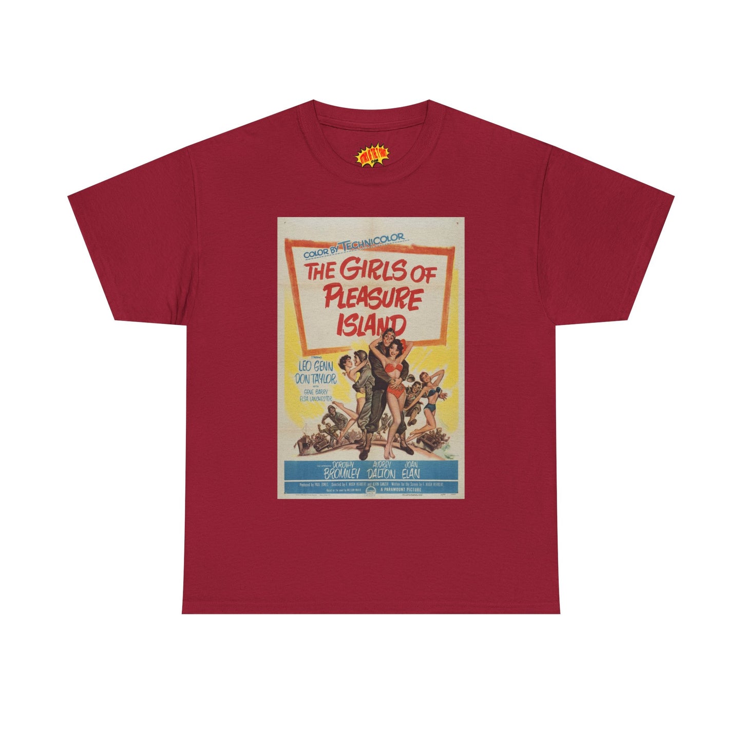 The Girls of Pleasure Island Movie Poster T-Shirt *Multiple Colors*