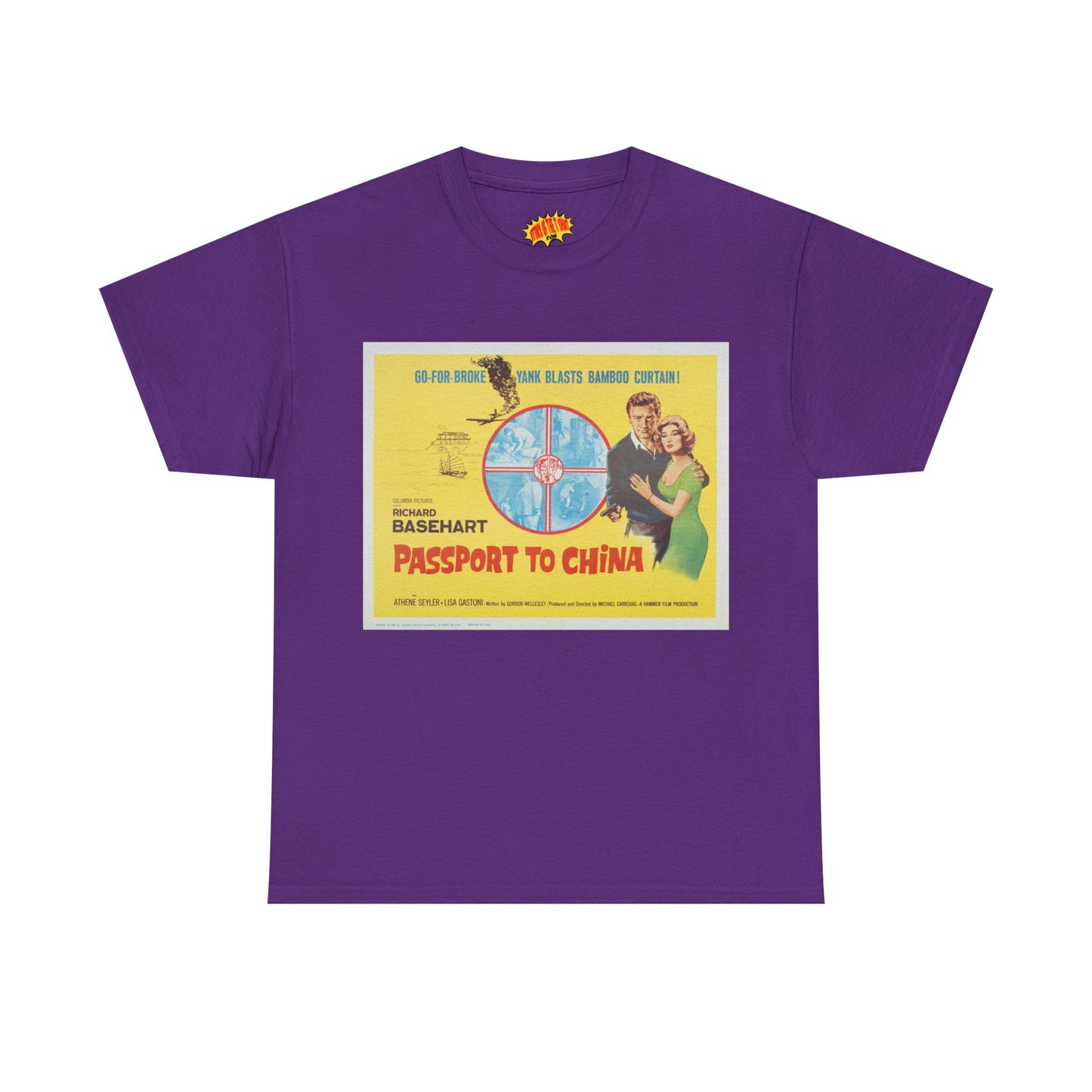 Passport to China Movie Poster T-Shirt *Multiple Colors*