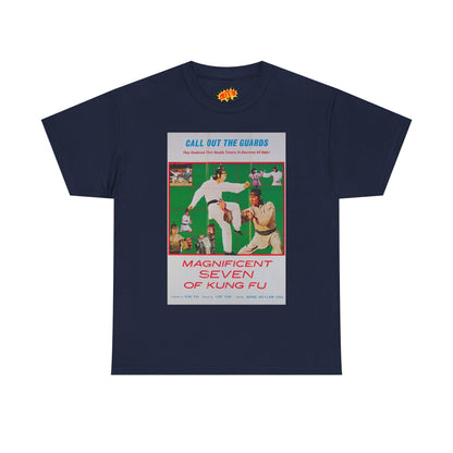 Magnificent Seven of Kung-Fu Movie Poster T-Shirt