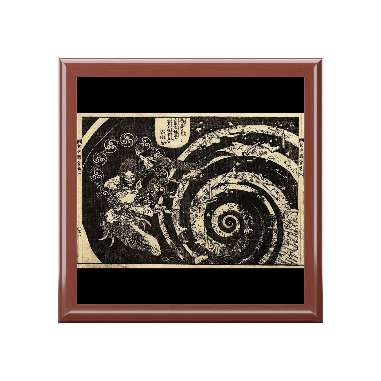 Hokusai Jewelry Box