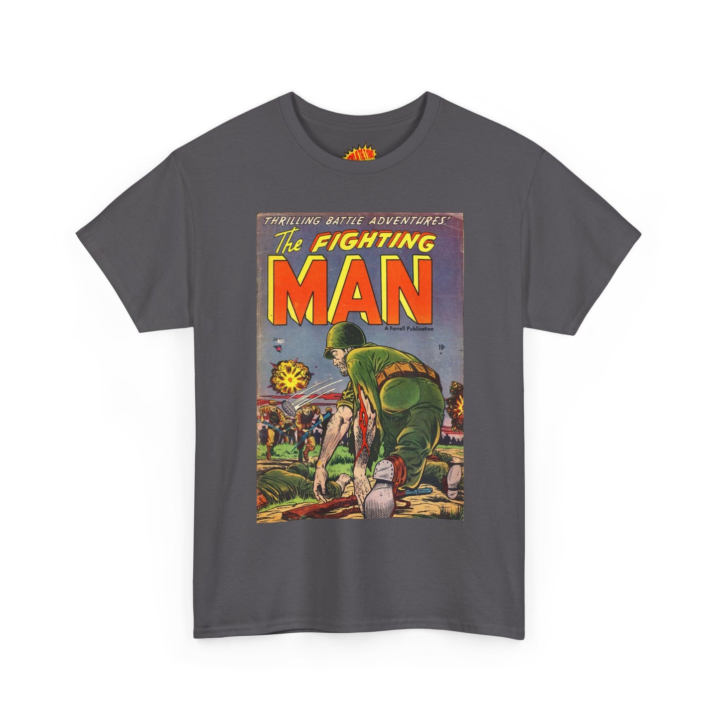 The Fighting Man January Comic Tee Shirt *Multiple Colors*