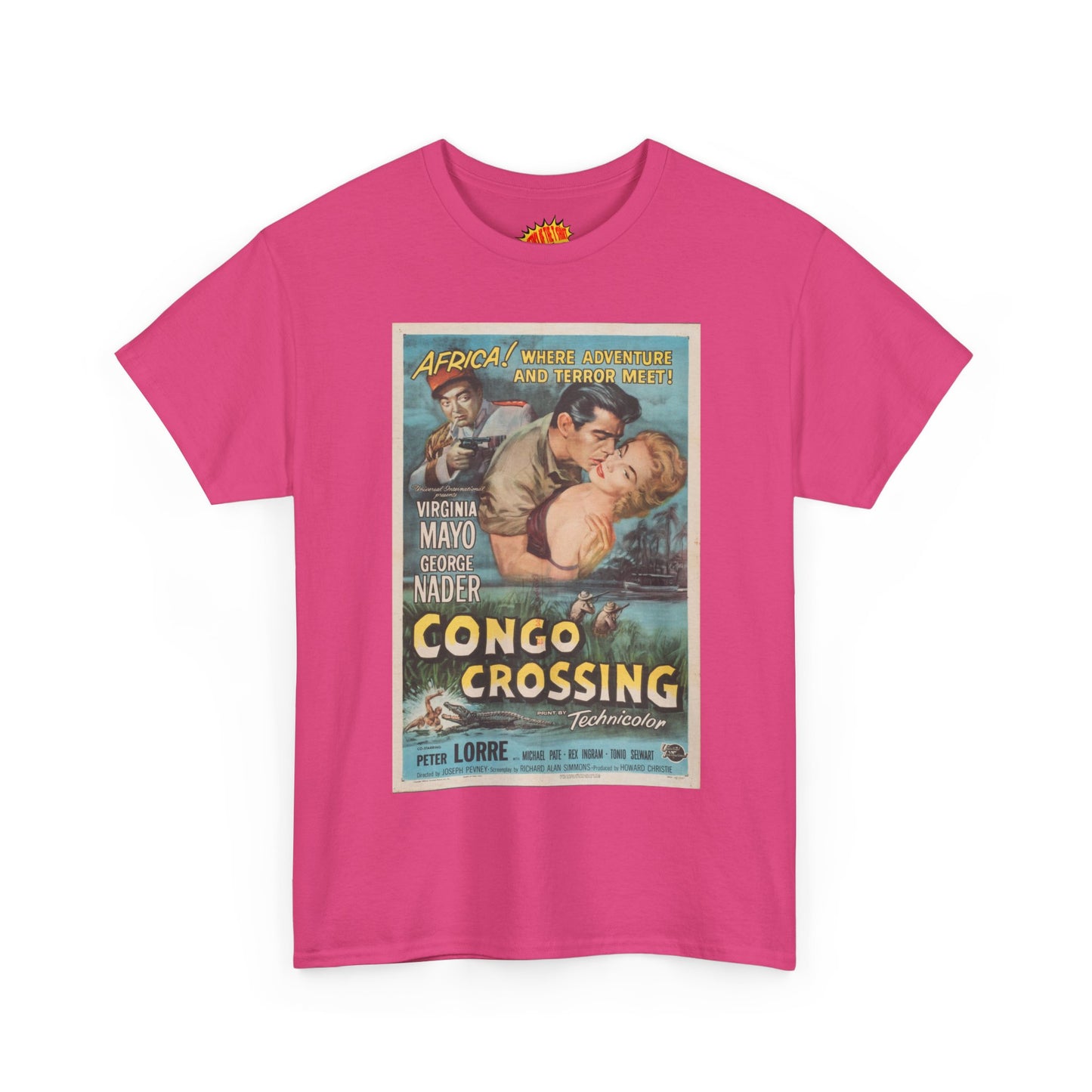 Congo Crossing Movie Poster T-Shirt *Multiple Colors*