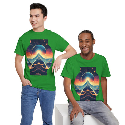Cosmic Stairway Galaxy Graphic Art Tee Shirt