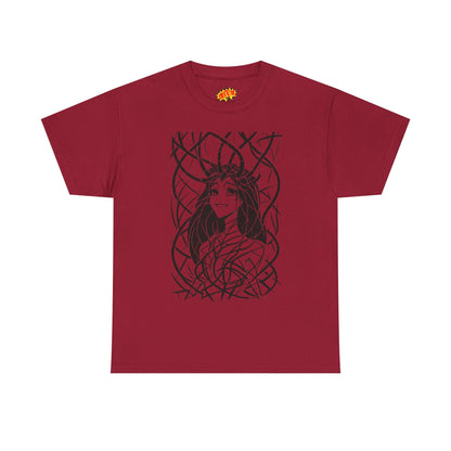 Thorny Vine Dryad Woman Fantasy Nature T-Shirt