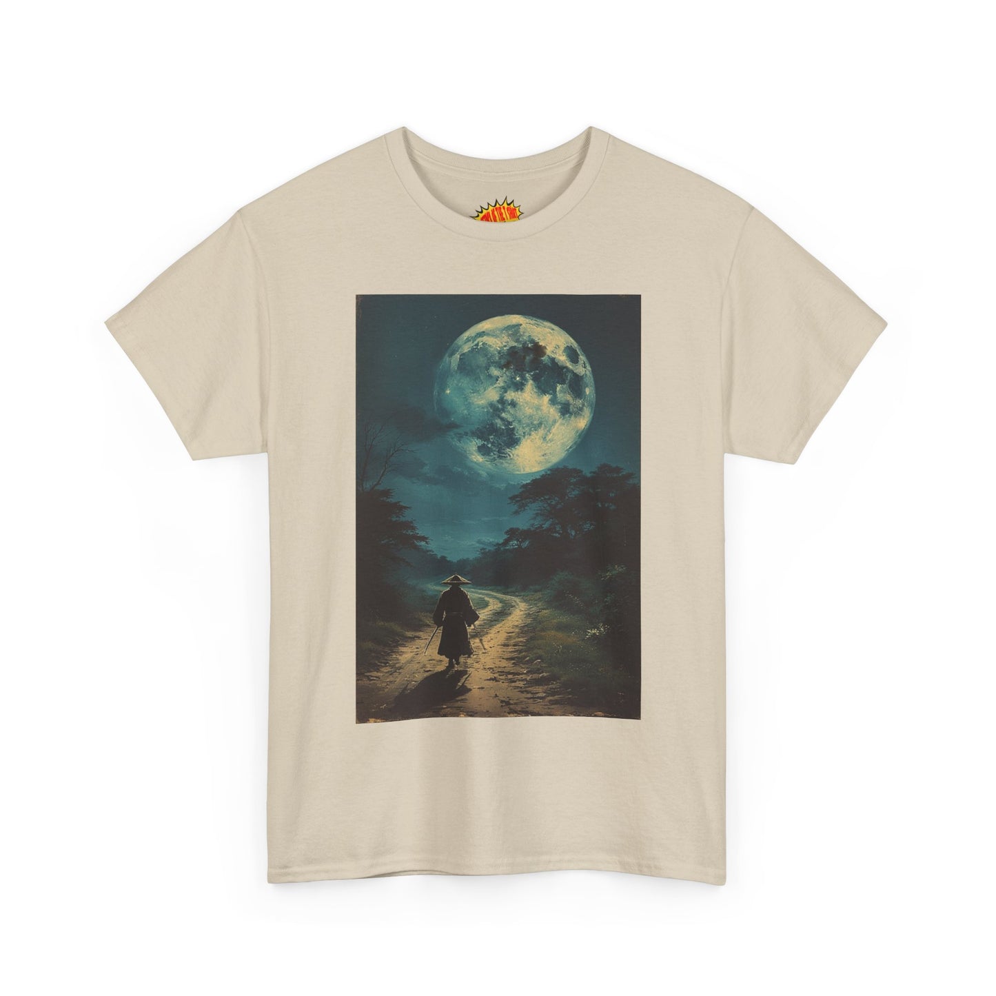 Walking Samurai w/Full Moon T-Shirt *Multiple Colors*