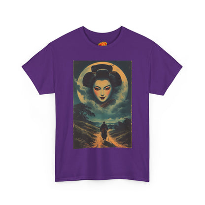 Walking Samurai w/Geisha Moon T-Shirt