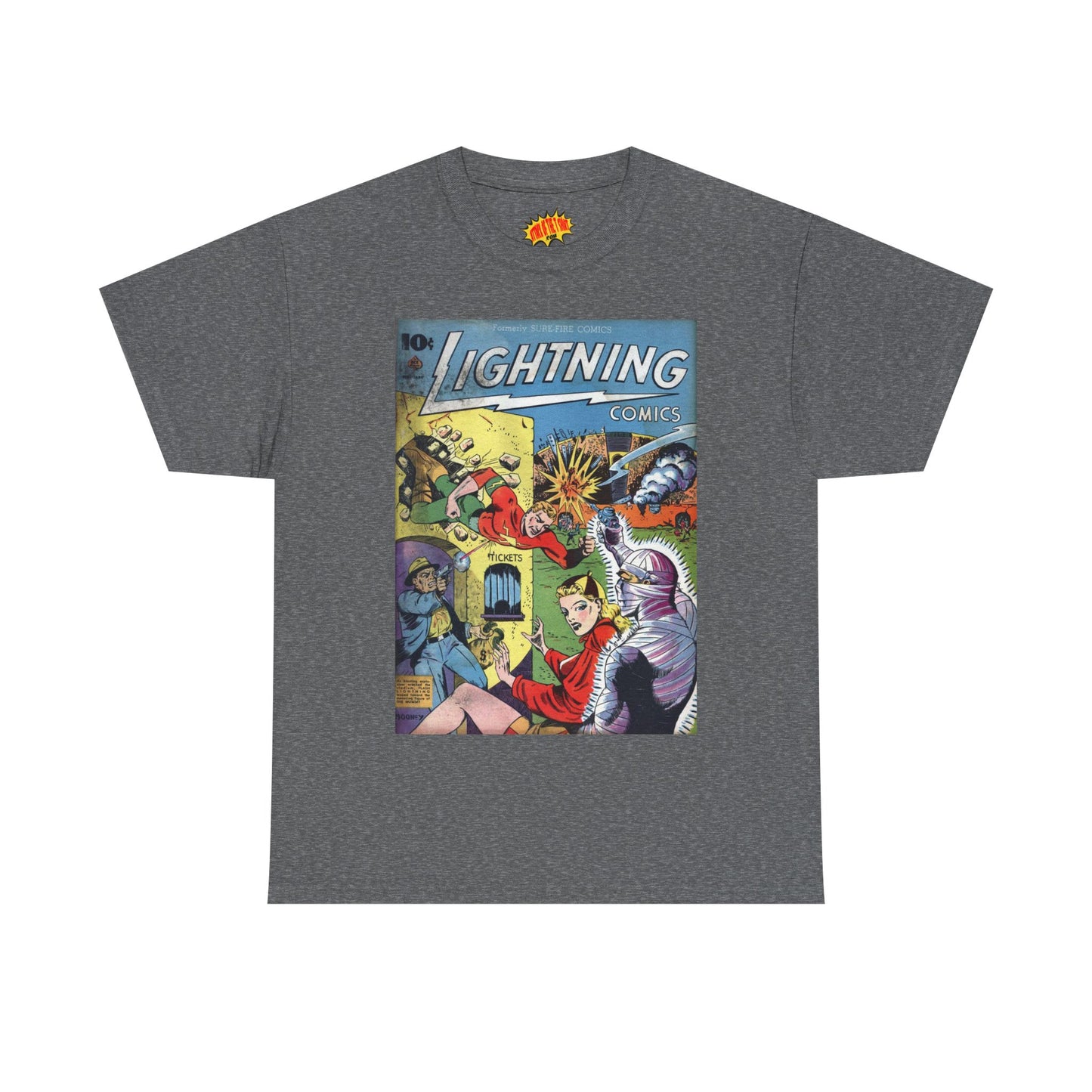 Lightning Comics February Comic Tee Shirt *Multiple Colors*
