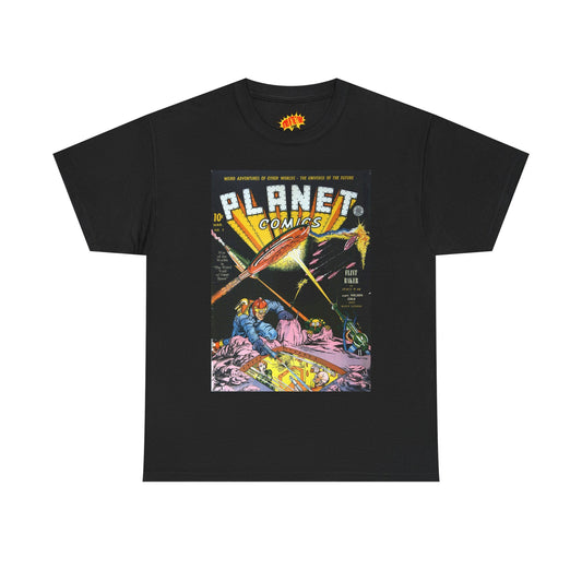Planet Comics #3 - Heavy Cotton Tee *Dark Colors*