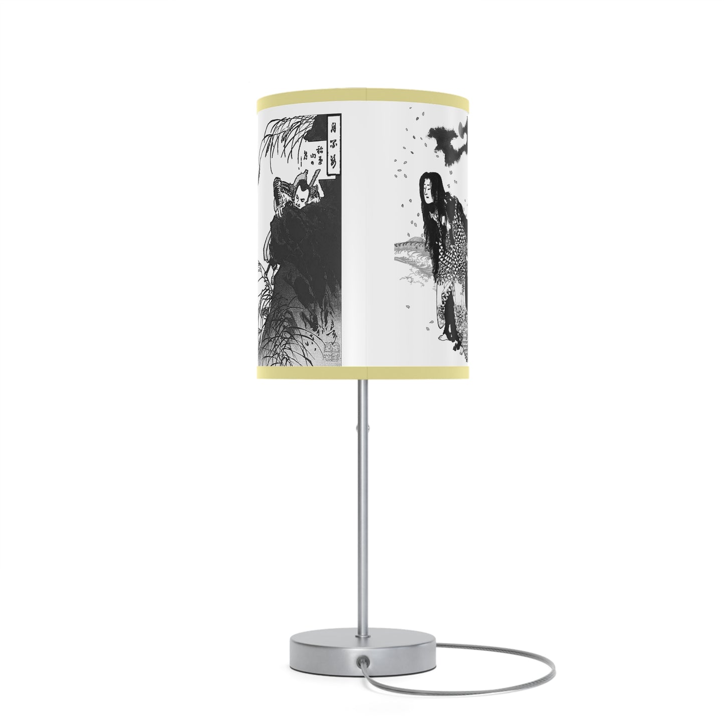 Japanese Woodcut Lamp