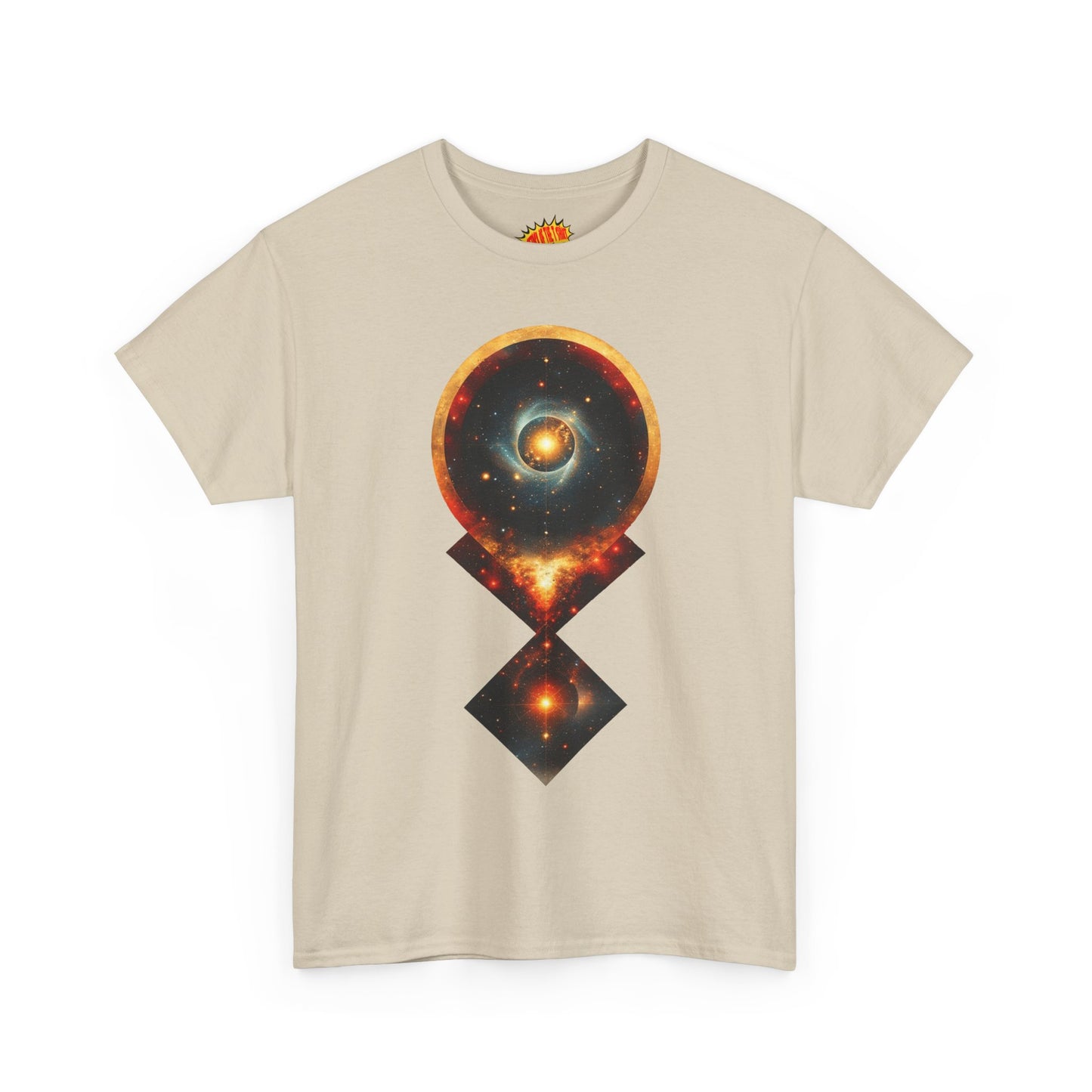 Geometric Space Nebula Graphic Art Tee Shirt *Multiple Colors*