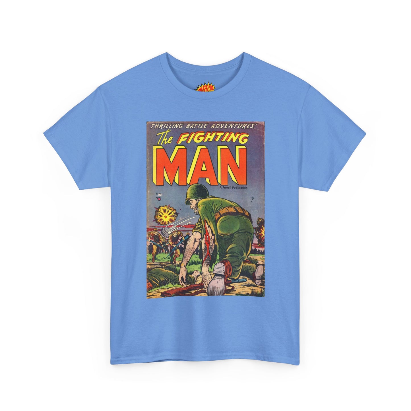 The Fighting Man January Comic Tee Shirt *Multiple Colors*