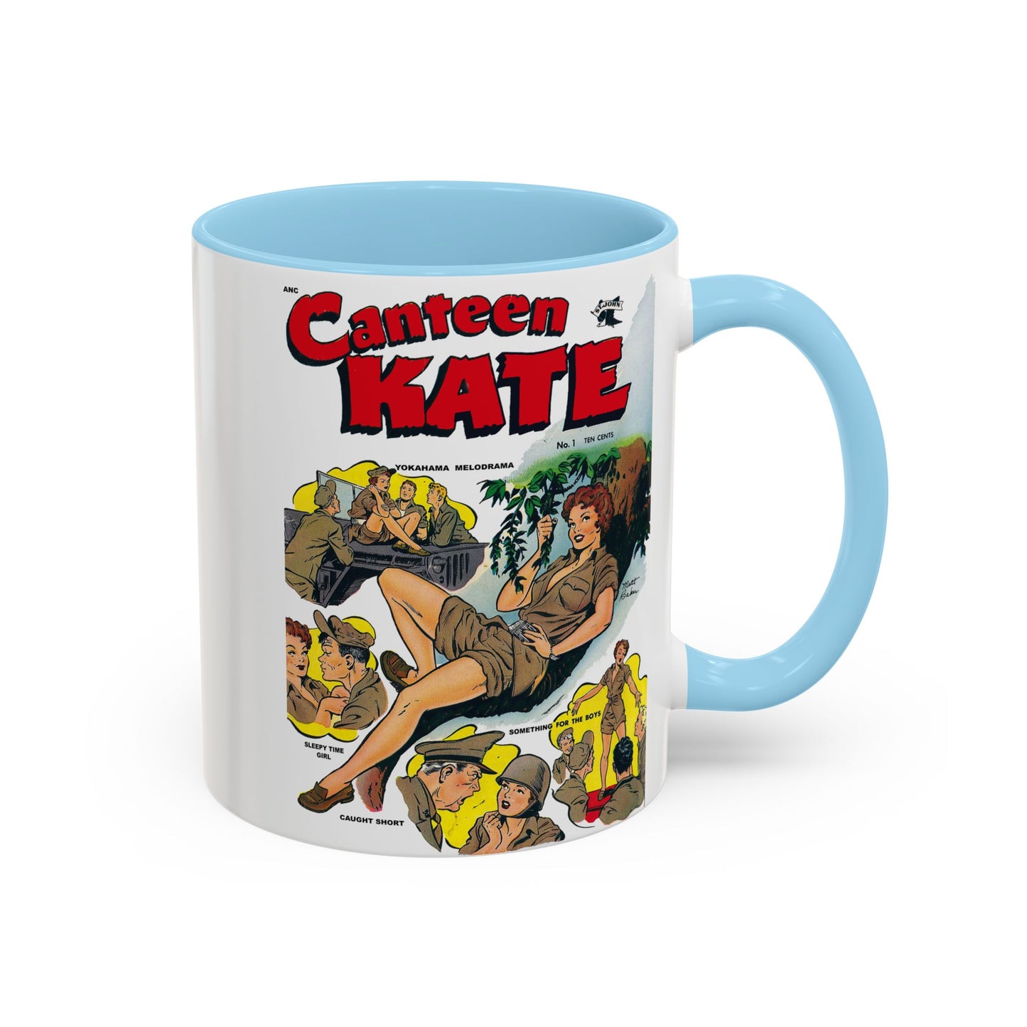 Canteen Kate #1 Coffee Mug - 11oz, Multiple Colors Available