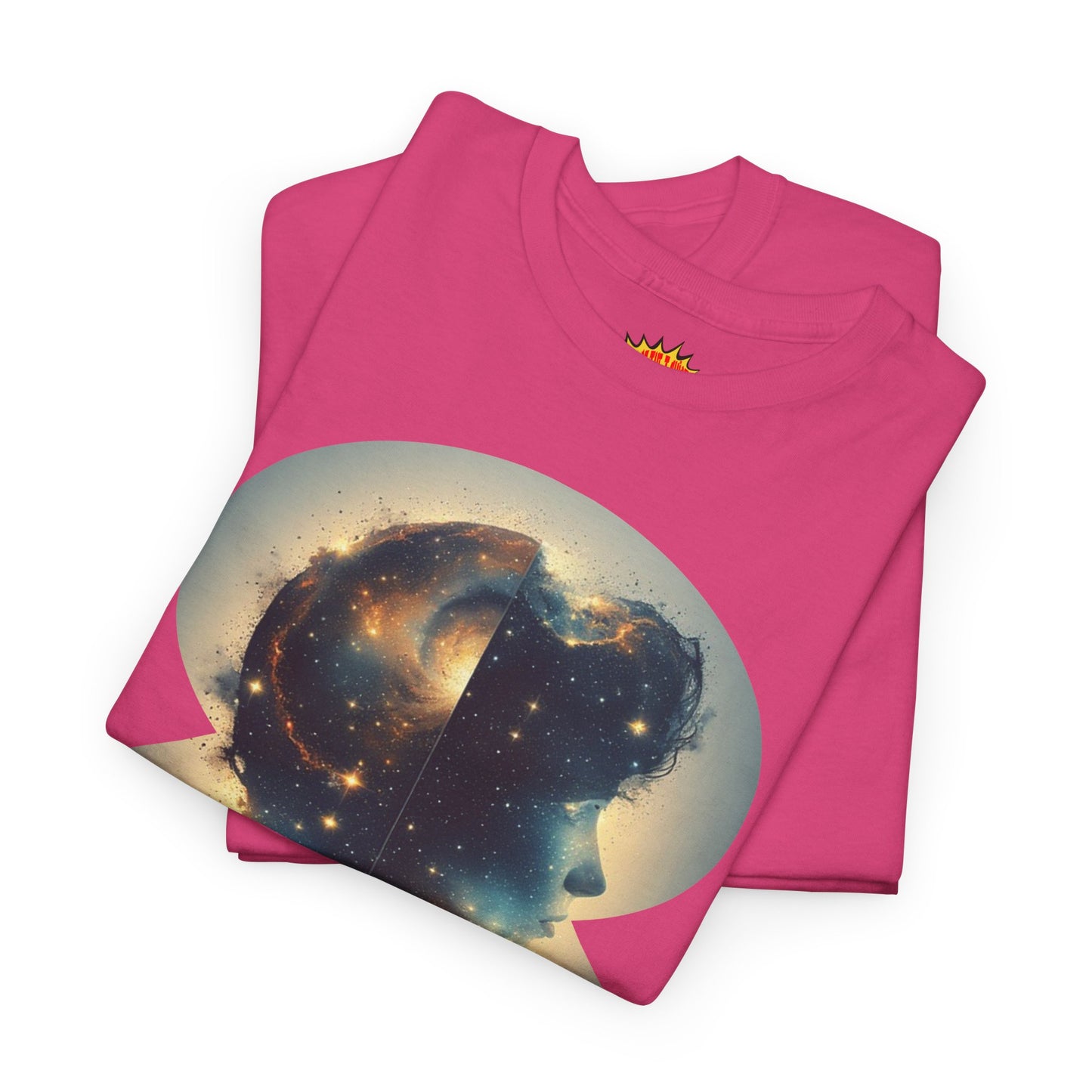 Cosmic Silhouette Galaxy Graphic Art Tee Shirt *Multiple Colors*