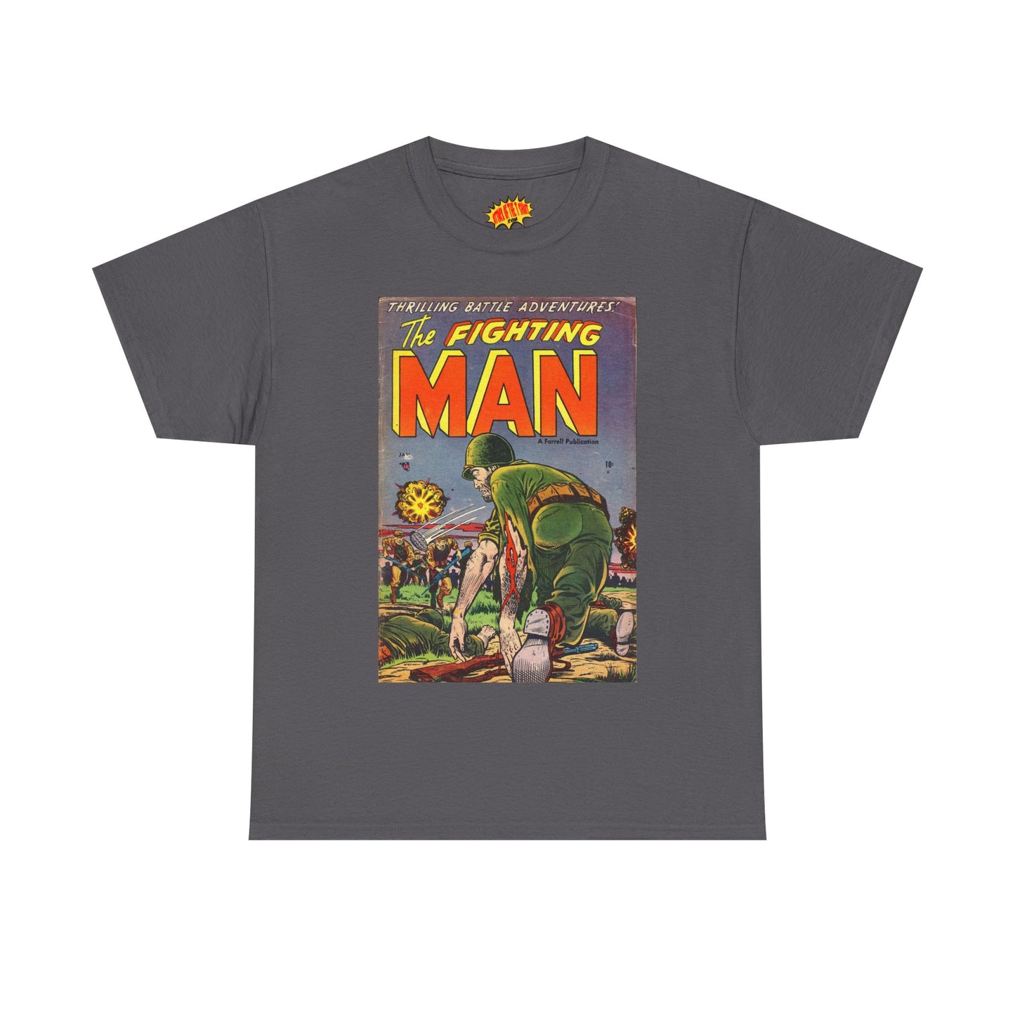 The Fighting Man January Comic Tee Shirt *Multiple Colors*