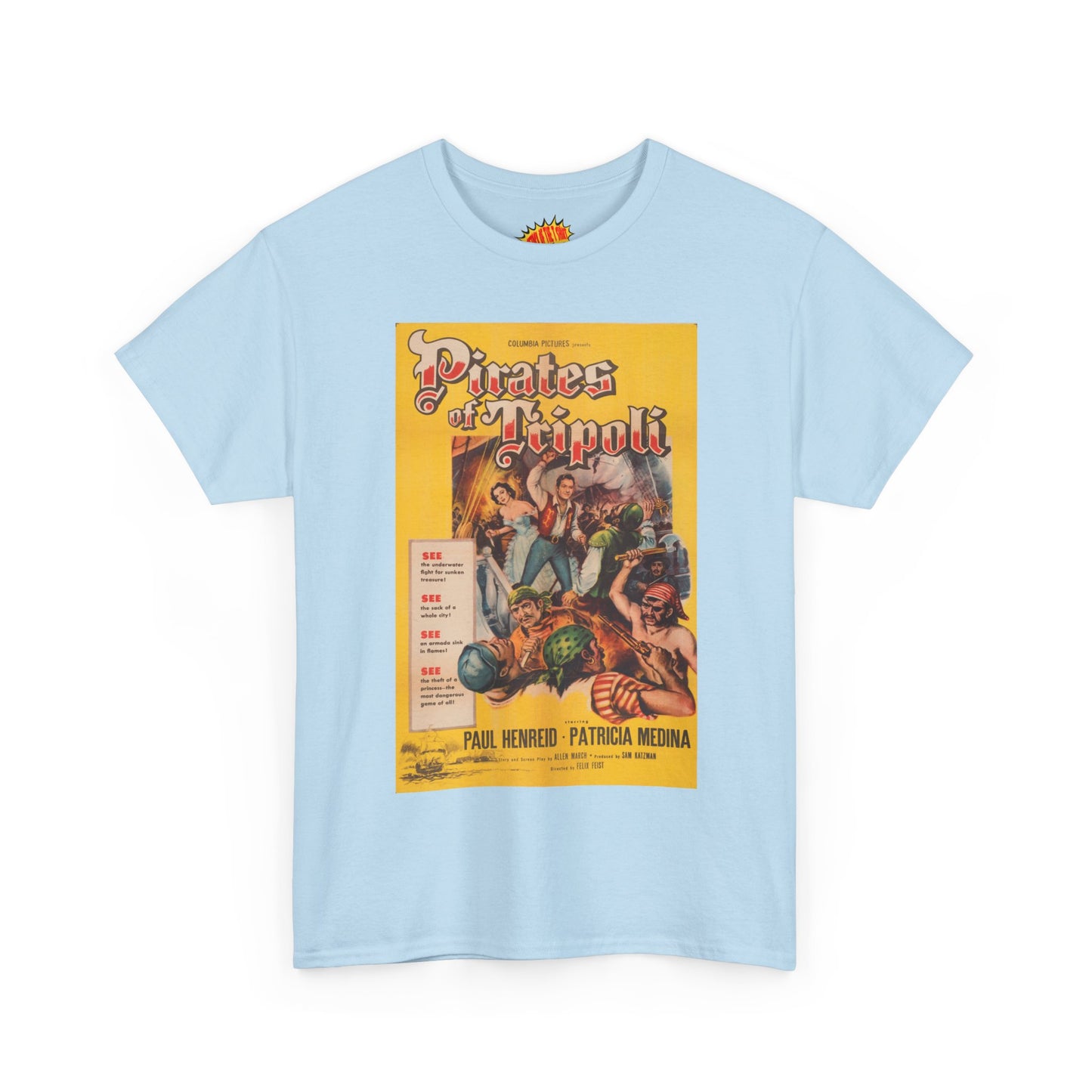 Pirates of Tripoli Movie Poster T-Shirt *Multiple Colors*
