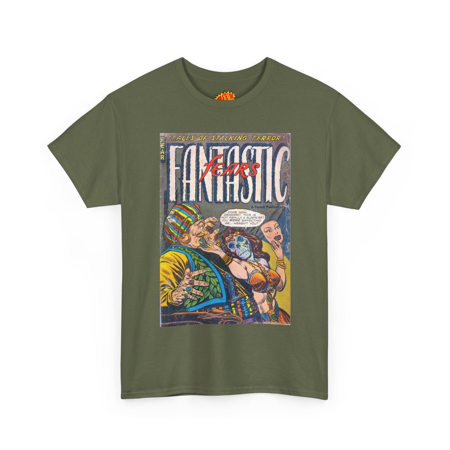 Fantastic Fears July Comic Tee Shirt *Multiple Colors*