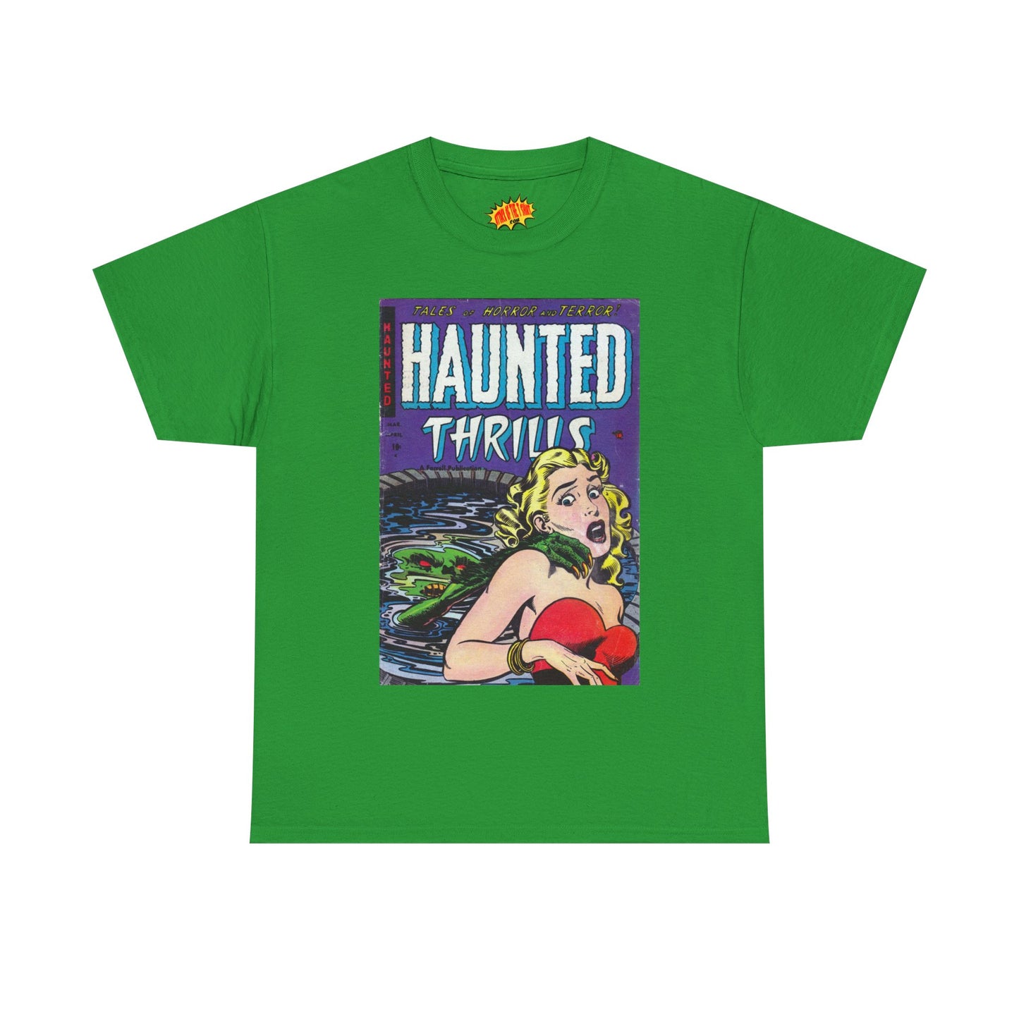 Haunted Thrills March - April Comic Tee Shirt *Multiple Colors*
