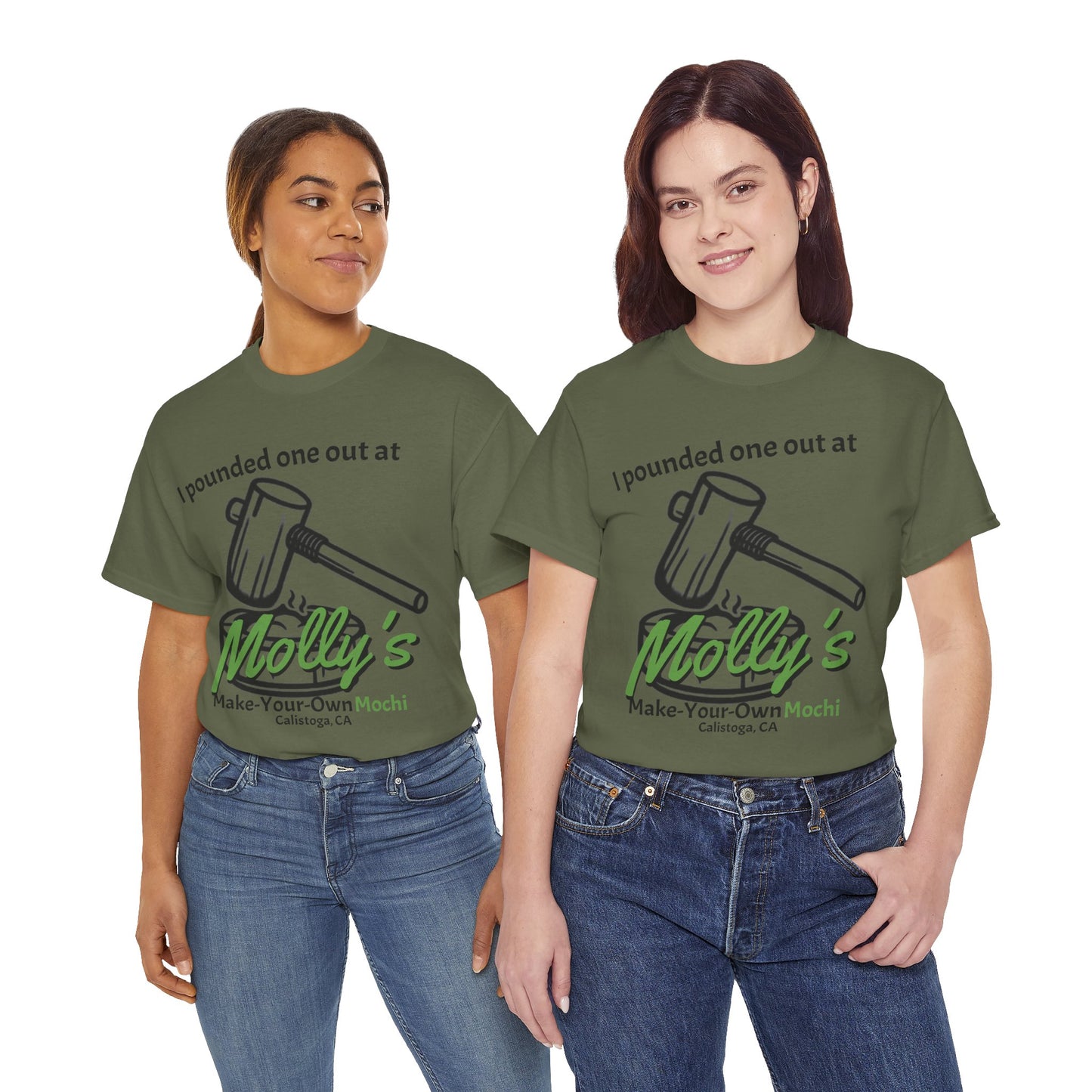 I Pounded One Out at Molly's Make-Your-Own Mochi Tee Shirt